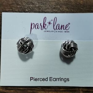 Park Lane Silver Knot Earrings